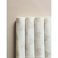 Set of 4 Pure Cotton Block Print Napkins