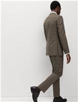 Slim Fit Check Suit Jacket