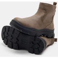 M&S Kids Chunky Chelsea Boots (4 Small - 7 Large) Brown