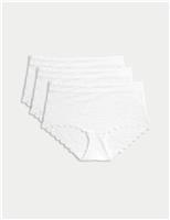 3pk Flexifit Lace High Rise Shorts