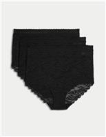 3pk Flexifit Lace Full Briefs