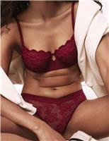 Cleo Lace Wired Balcony Bra (A-E)