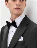 Tailored Fit Jacquard Tuxedo Jacket