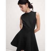 Round Neck Mini Skater Dress