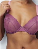 Anna Lace Wired Plunge Bra (F-H)