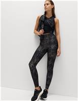 Go Move Printed High Waisted Gym Leggings