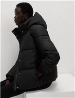 Rubber Thermowarmth Padded Duvet Jacket