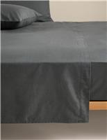 M&S Body Sensor Flat Sheet Charcoal