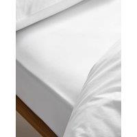M&S Body Sensor Extra Deep Fitted Sheet White