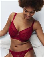 Cleo Lace Wired Minimiser Bra (C-G)