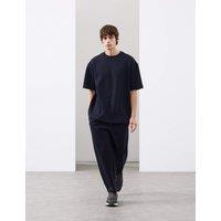 Autograph Oversized Scuba T-Shirt Dark Navy