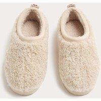 M&S Kids' Slippers (9 Small - 7 Large) Cream