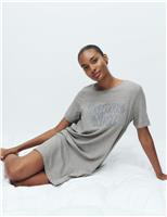 Cool Comfort Slogan Nightdress