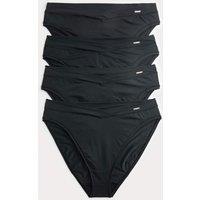 Autograph 4pk Flexifit High Leg Knickers Black