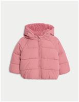 Hooded Midweight Padded Coat (0-3 Yrs)