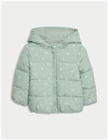 Ditsy Floral Lightweight Padded Coat (0-3 Yrs)