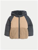 Colour Block Midweight Padded Coat (0-3 Yrs)
