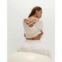Modal Rich Strappy Back Sweatshirt