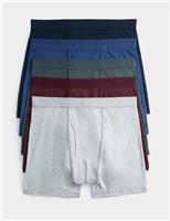 5 Pack Pure Cotton Cool & Fresh Trunks