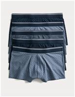 5pk Cotton Stretch Cool & Fresh Hipsters