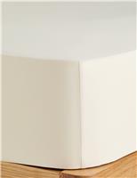 Washed Cotton Deep Fitted Sheet