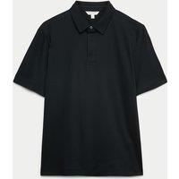 Autograph Pure Supima Cotton Polo Shirt Black