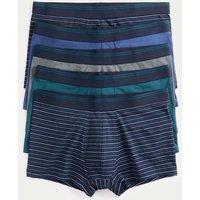 5pk Cotton Stretch Cool & Fresh Striped Hipsters