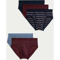 5pk Cotton Rich Cool & Fresh Briefs