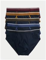 5 Pack Cotton Stretch Cool & Fresh Briefs