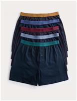 5 Pack Pure Cotton Cool & Fresh Geometric Jersey Boxers