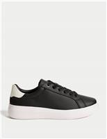 Lace Up Platform Trainers