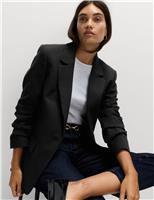 M&S Single Breasted Blazer Dark Navy
