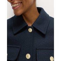 Wool Blend Utility Jacket