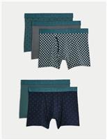 5 Pack Supima Cotton Modal Geo Stretch Trunks
