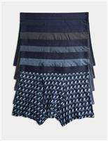 5 Pack Supima Cotton Modal Geometric Trunks