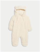 Borg Zip Pramsuit (0-12 Mths)