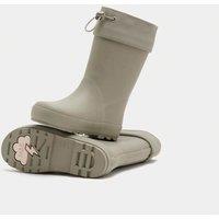 M&S Kids' Plain Cuff Wellies (4 Small - 6 Large) Green Mix