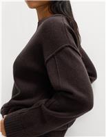 Lambswool Blend Crew Neck Jumper