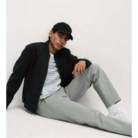 M&S Regular Fit Elasticated Waist Chinos Ash Grey