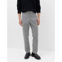 M&S Regular Fit Half Elasticated Waist Chinos Ash Grey
