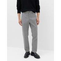 M&S Regular Fit Elasticated Waist Chinos Ash Grey
