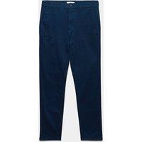 M&S Slim Fit Cotton Rich Stretch Chinos Dark Marine