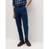 M&S Regular Fit Stretch Chinos Dark Marine