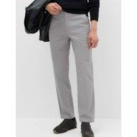 M&S Regular Fit Stretch Chinos Ash Grey