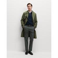 M&S Regular Fit Stretch Chinos Dark Pewter
