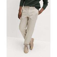M&S Regular Fit Stretch Chinos Medium Beige