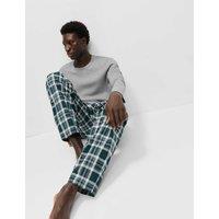Pure Cotton Checked Pyjama Set
