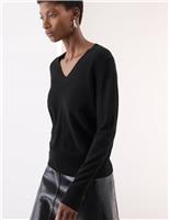 Pure Cashmere V-Neck Jumper