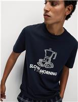 Pure Cotton Slow Morning Loungewear Top