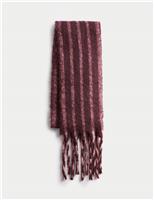 Brushed Striped Scarf
